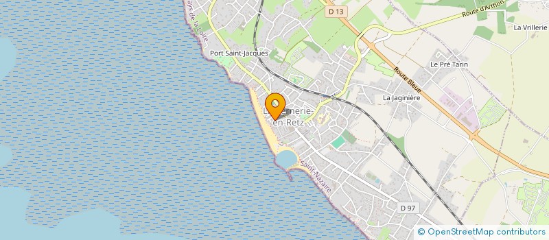 localisation de l'entreprise NYSA  LA BERNERIE-EN-RETZ