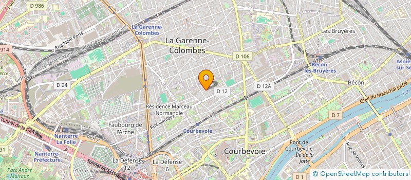 localisation de l'entreprise NYSA CAPITAL  COURBEVOIE