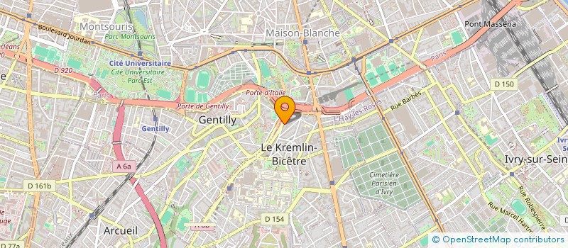 localisation de l'entreprise NYSAE  LE KREMLIN-BICETRE