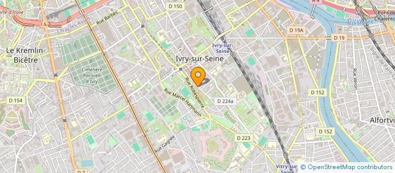 localisation de l'entreprise NYSEM 2 à IVRY SUR SEINE