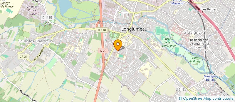localisation de l'entreprise NYSI à LONGJUMEAU