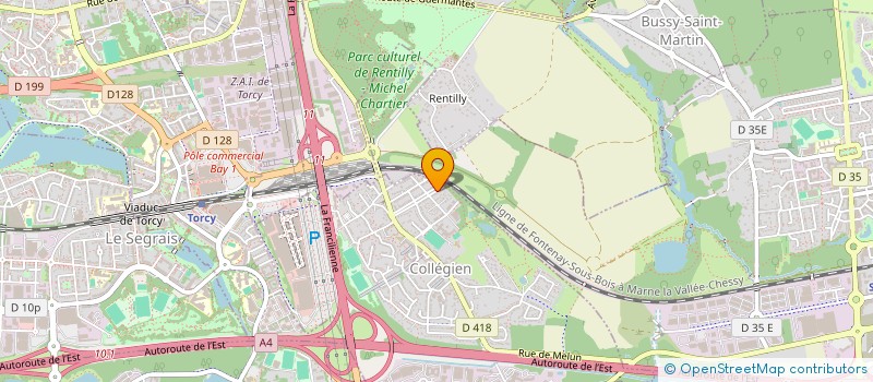 localisation de l'entreprise NYSNA  COLLEGIEN