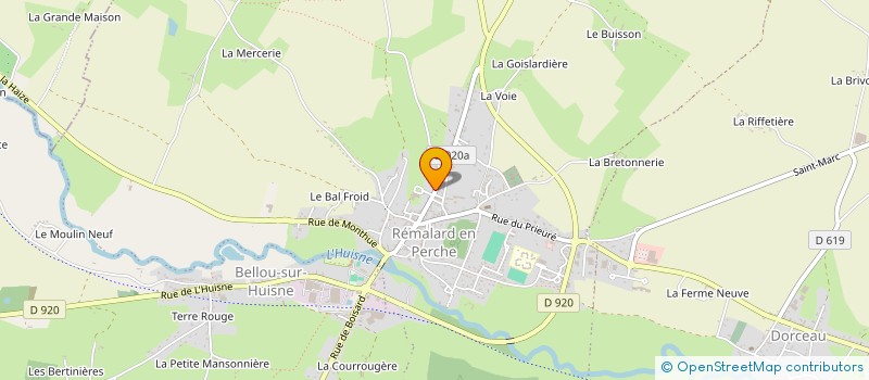 localisation de l'entreprise NYSSA LEGACY à REMALARD-EN-PERCHE
