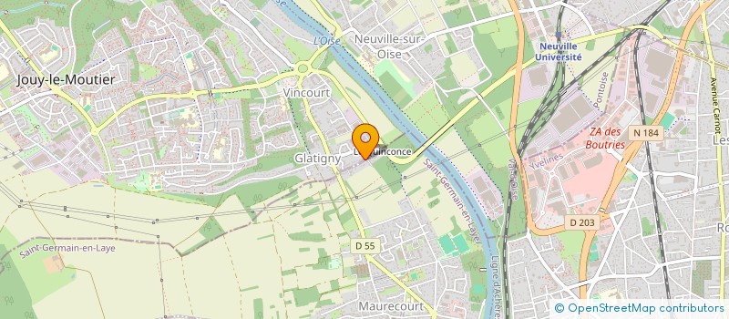 localisation de l'entreprise NYSSBEAUTY  JOUY-LE-MOUTIER