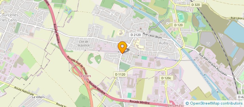 localisation de l'entreprise NYSTART AGPL HOLDING  AUBY