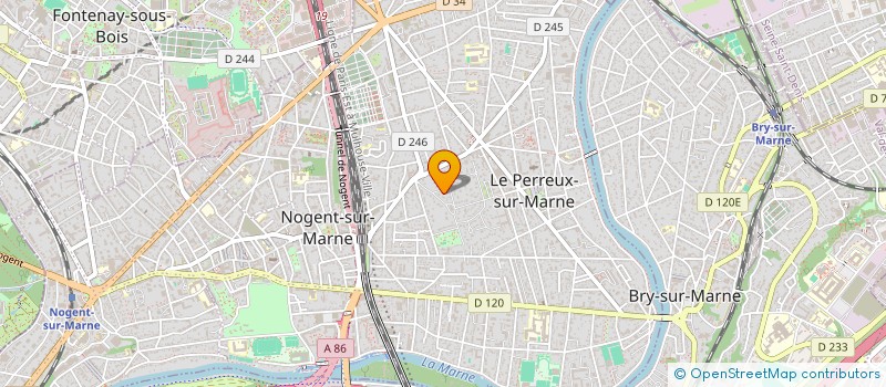 localisation de l'entreprise NYTEL  LE PERREUX-SUR-MARNE