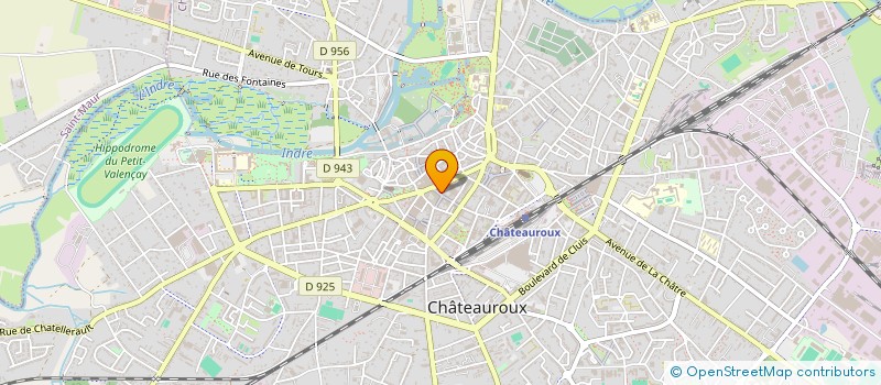 localisation de l'entreprise NYTO à CHATEAUROUX