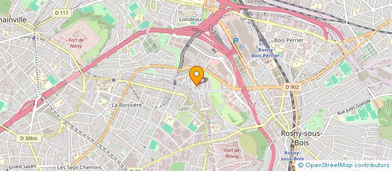 localisation de l'entreprise NYUMBA IMMOBILIER à ROSNY-SOUS-BOIS