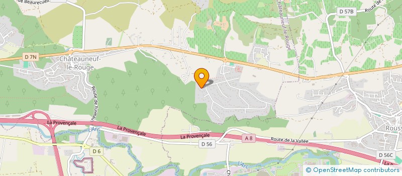 localisation de l'entreprise NYVAS  CHATEAUNEUF-LE-ROUGE