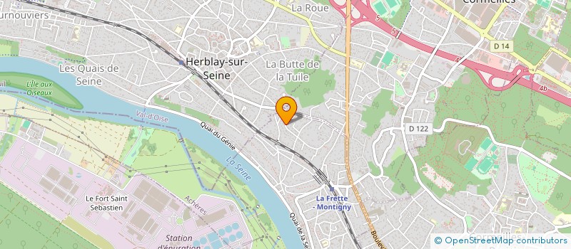 localisation de l'entreprise NYVRA  LA FRETTE-SUR-SEINE