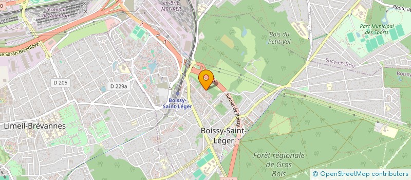 localisation de l'entreprise NYWSERVICES à BOISSY-SAINT-LEGER