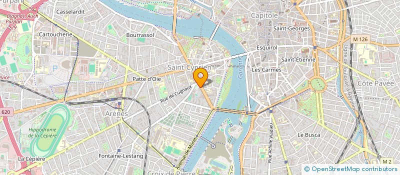 localisation de l'entreprise NYX à TOULOUSE