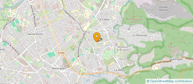 localisation de l'entreprise NYX  MARSEILLE