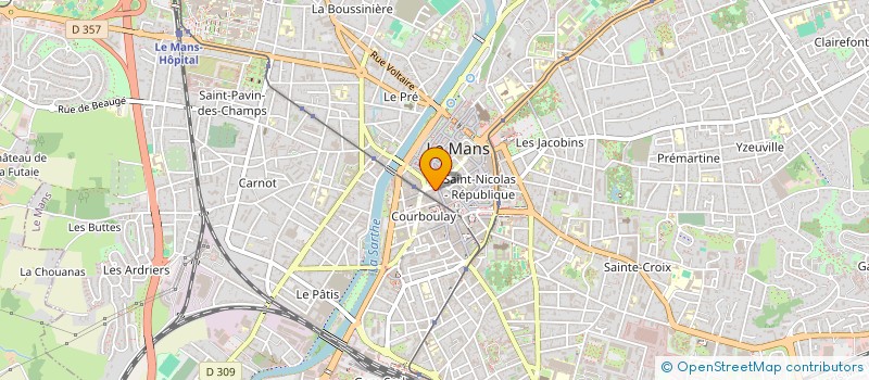 localisation de l'entreprise NYX  LE MANS