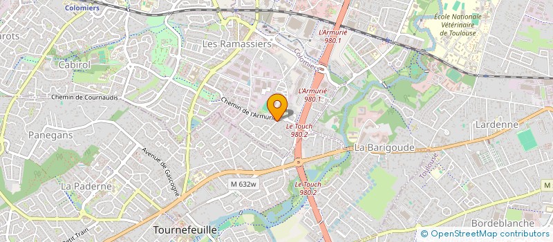 localisation de l'entreprise NYX MEDICAL à COLOMIERS