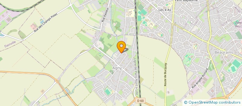 localisation de l'entreprise NYXIMMO  AGNY