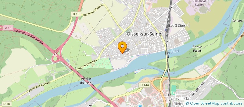 localisation de l'entreprise NZ BARBER  OISSEL