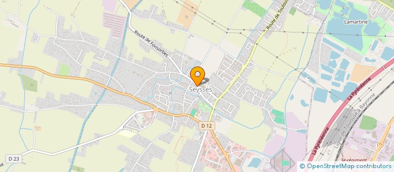 localisation de l'entreprise NZ COIFFURE & METAMORPHOSE  SEYSSES