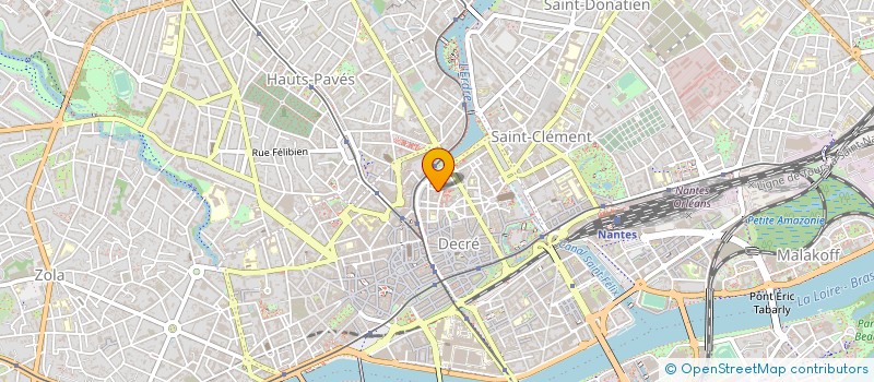 localisation de l'entreprise NZ DISTRIBUTION à NANTES