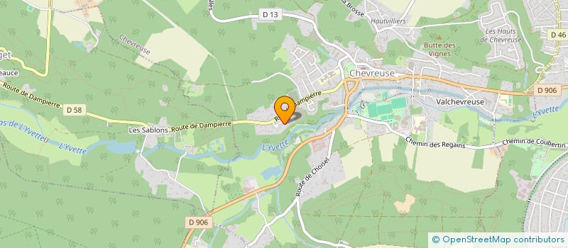 localisation de l'entreprise NZ ET ASSOCIES  CHEVREUSE