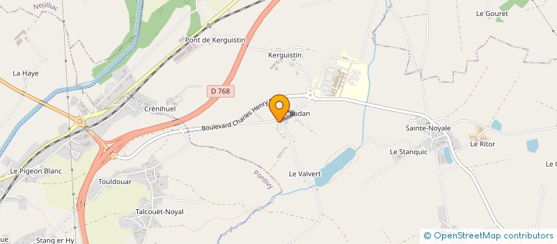 localisation de l'entreprise NZ'INVEST  NOYAL-PONTIVY