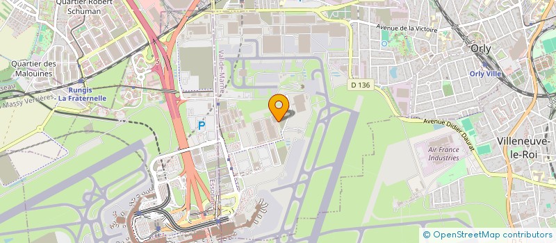 localisation de l'entreprise NZ INVEST  ORLY