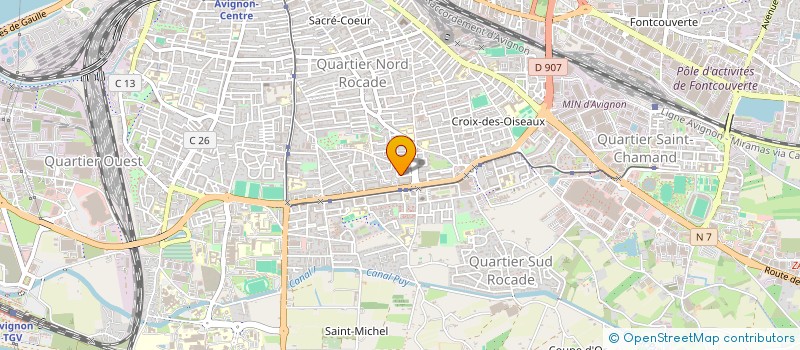 localisation de l'entreprise NZ MARAICHAGE  AVIGNON