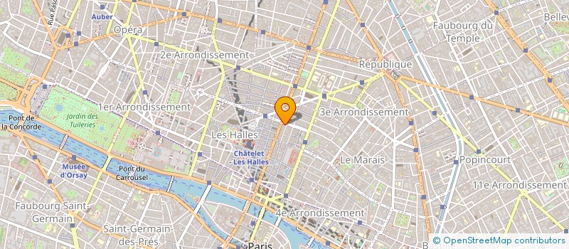 localisation de l'entreprise NZ RESTAURATION  PARIS