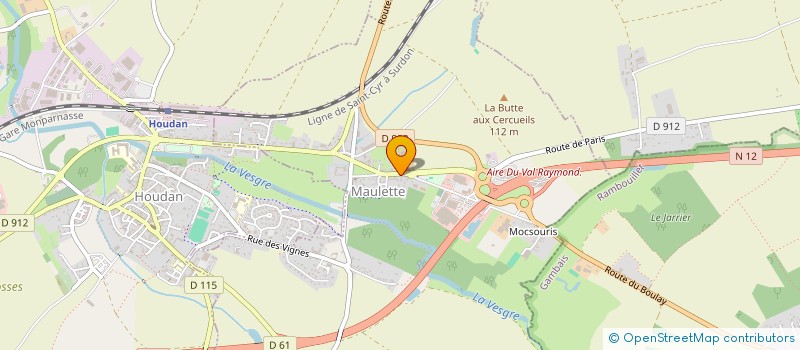 localisation de l'entreprise NZASSA PRODUCTION  MAULETTE