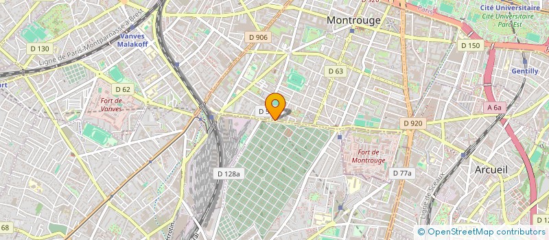 localisation de l'entreprise NZAYA  MONTROUGE