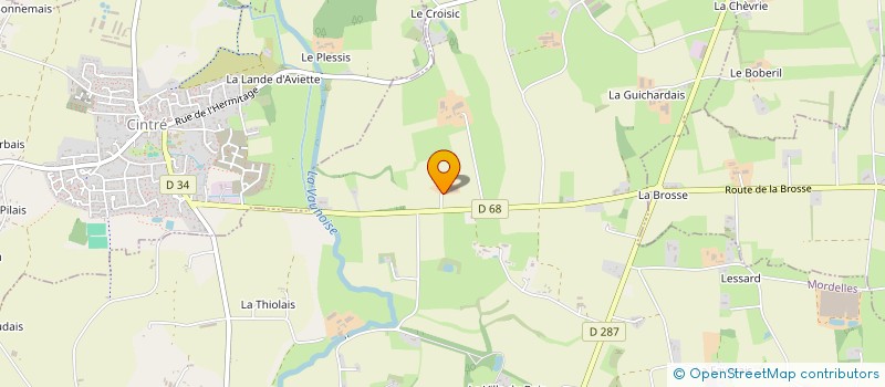 localisation de l'entreprise NZG HOLDING  MORDELLES