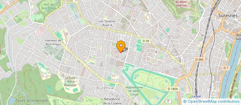 localisation de l'entreprise NZI ERVICES PLUS à RUEIL-MALMAISON
