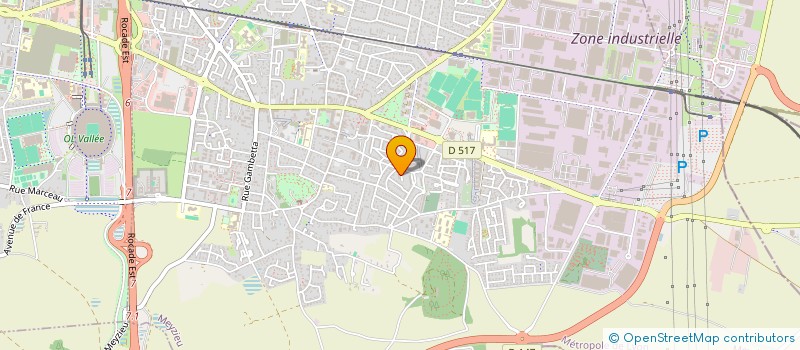 localisation de l'entreprise NZM BATIMENT  MEYZIEU