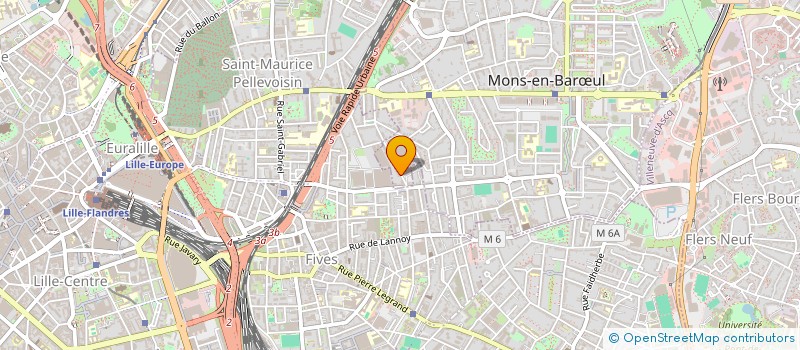 localisation de l'entreprise NZS VTC  MONS-EN-BARUL