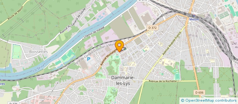 localisation de l'entreprise NZUZI à DAMMARIE-LES-LYS