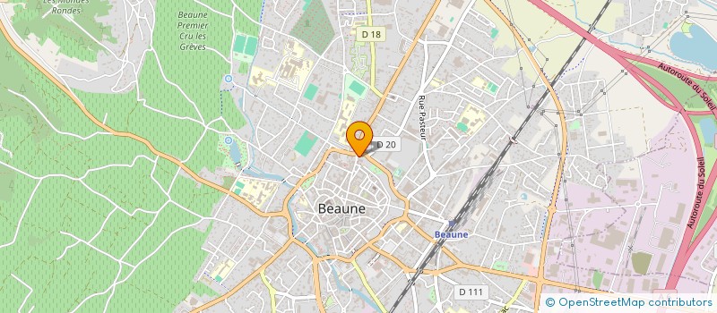 localisation de l'entreprise O'100DWICH à BEAUNE