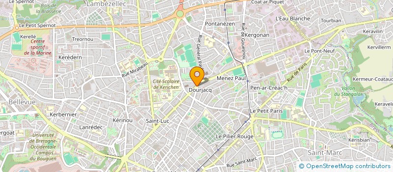 localisation de l'entreprise O'120 à BREST