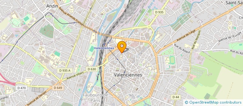 localisation de l'entreprise O 131 à VALENCIENNES