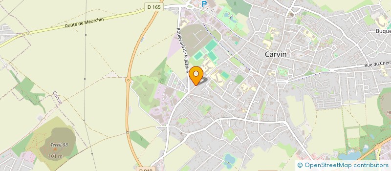 localisation de l'entreprise O 142 SHOP  CARVIN