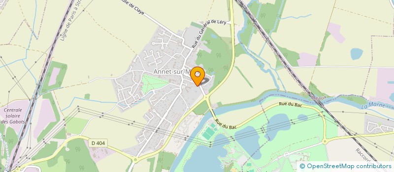 localisation de l'entreprise O 2 PHARES  ANNET-SUR-MARNE