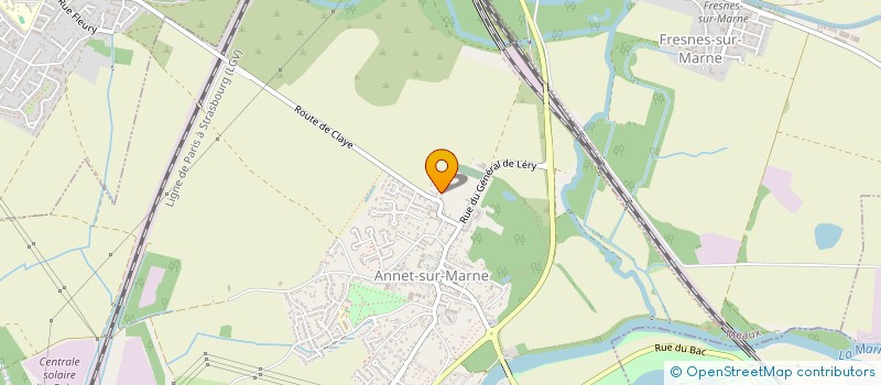 localisation de l'entreprise O'225  ANNET-SUR-MARNE