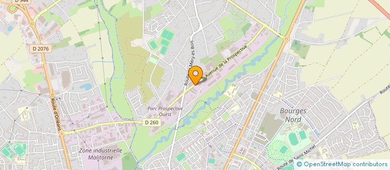 localisation de l'entreprise O 3  BOURGES