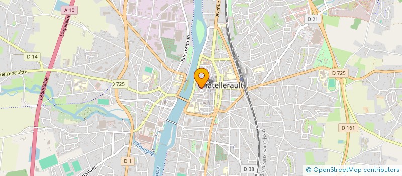 localisation de l'entreprise O 4 SAISONS à CHATELLERAULT