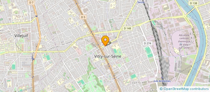 localisation de l'entreprise O'46 PRIMEURS à VITRY-SUR-SEINE