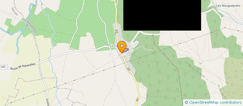 localisation de l'entreprise O 5 SAVEURS  NAVACELLES