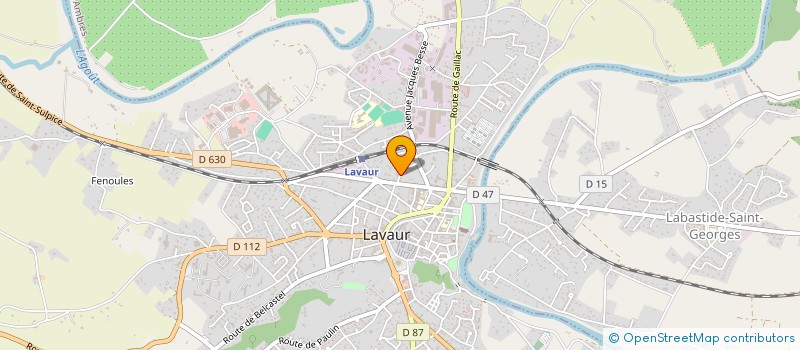 localisation de l'entreprise O 5 SENS à LAVAUR