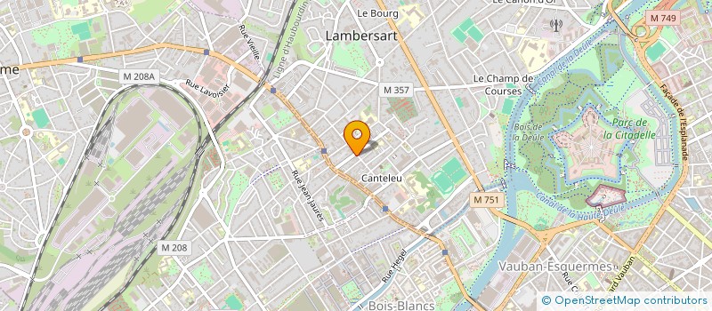 localisation de l'entreprise O à LAMBERSART