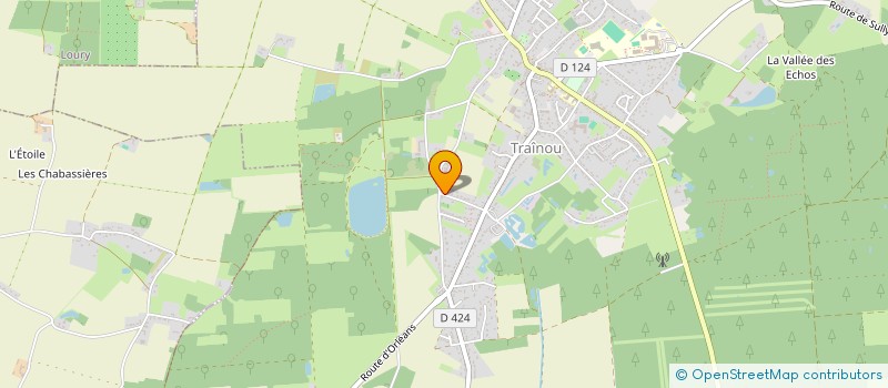 localisation de l'entreprise O  TRAINOU