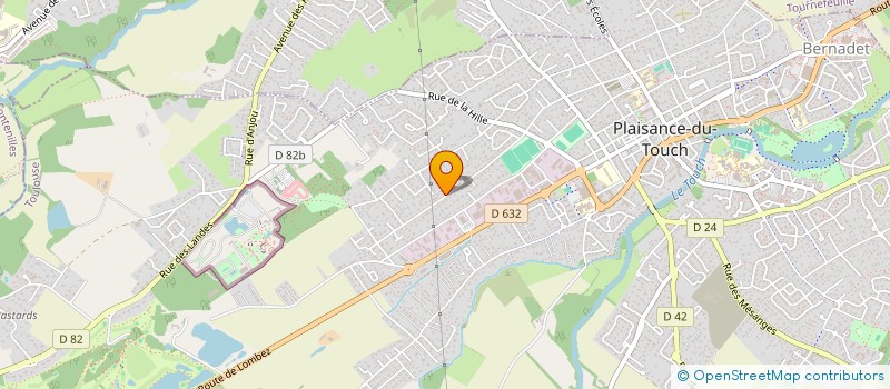 localisation de l'entreprise O.A.2C à PLAISANCE-DU-TOUCH