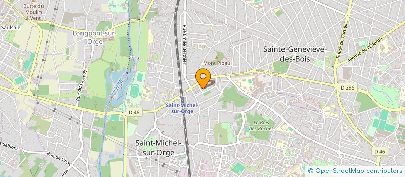 localisation de l'entreprise O.A  SAINT-MICHEL-SUR-ORGE